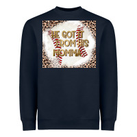 Navy He Got it From his Momma Heavyweight Sweatshirt - CowhideDigitalArt