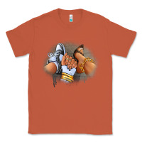 Copper Sneaker and heel afro woman Classic Tee - RanaPortraitStore