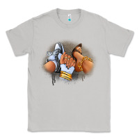 Moon Dust Sneaker and heel afro woman Classic Tee - RanaPortraitStore