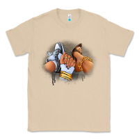 Mushroom Sneaker and heel afro woman Classic Tee - RanaPortraitStore