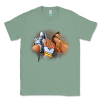Sage Sneaker and heel afro woman Classic Tee - RanaPortraitStore
