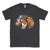 Smoke Sneaker and heel afro woman Classic Tee - RanaPortraitStore