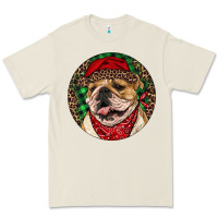 Bone Christmas English Bulldog Premium Tee - RanaPortraitStore