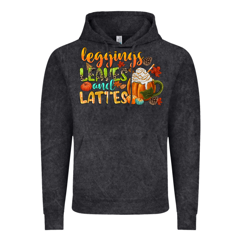Leaves And Lattes Vintage Hoodie by CowGirlArtShop | Teevron