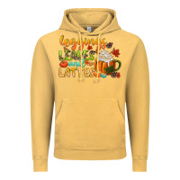 Vintage Mustard leaves and lattes Vintage Hoodie - CowGirlArtShop