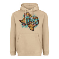 Mushroom leopard cowhide sunflower texas map Heavyweight Hoodie - Artiststas