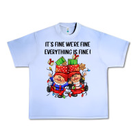 Grape Ice its fine were fine everything is fine Urban Heavy Tee - CowGirlArtShop