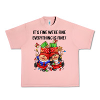 Salmon its fine were fine everything is fine Urban Heavy Tee - CowGirlArtShop