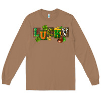 Toasted Coconut Western lucky St. Patrick's Day Long Sleeve Tee - CowGirlArtShop
