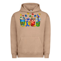 Pigment Burro autism coffee cup Urban Hoodie - AdoDesignShop