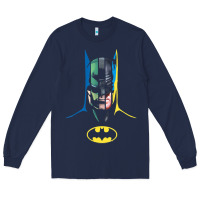 Navy B.At.Man 80 Years Many Faces Long Sleeve Tee - minhPixels