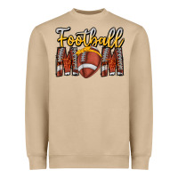 Mushroom Football Mom Heavyweight Sweatshirt - CowhideDigitalArt