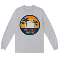 Moon Dust Vieques Puerto Rico Long Sleeve Tee - minhPixels