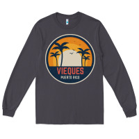 Smoke Vieques Puerto Rico Long Sleeve Tee - minhPixels