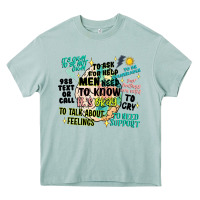 Arona mens mental health matters Heavy Core Tee - Artiststas