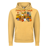 Vintage Mustard pumpkin farm Vintage Hoodie - CowGirlArtShop