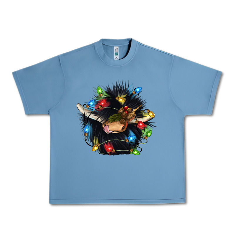 Christmas Black Angus Gnome Urban Heavy Tee by CowGirlArtShop | Teevron