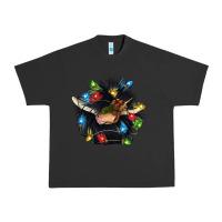 Pigment Black christmas black angus gnome Urban Heavy Tee - CowGirlArtShop