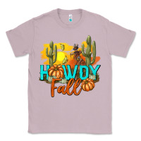 Lilac Howdy Fall Classic Tee - texasbilliewilder