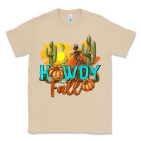 Mushroom Howdy Fall Classic Tee - texasbilliewilder