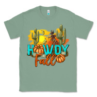 Sage Howdy Fall Classic Tee - texasbilliewilder