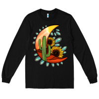 Black Desert Moon Long Sleeve Tee - Jasminsmagicworld