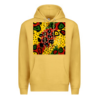 Antique Gold african colors pattern Premium Hoodie - BundleAndBundleShop