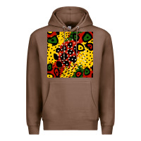 Chestnut african colors pattern Premium Hoodie - BundleAndBundleShop