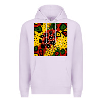 Lilac african colors pattern Premium Hoodie - BundleAndBundleShop