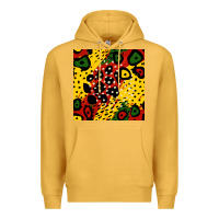 Mustard african colors pattern Premium Hoodie - BundleAndBundleShop