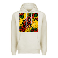 Oatmeal Heather african colors pattern Premium Hoodie - BundleAndBundleShop