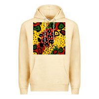 Pina Colada african colors pattern Premium Hoodie - BundleAndBundleShop