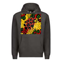Smoke african colors pattern Premium Hoodie - BundleAndBundleShop