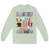 Matcha Easter with my gnomies  Easter Day Long Sleeve Tee - CowGirlArtShop