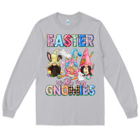 Moon Dust Easter with my gnomies  Easter Day Long Sleeve Tee - CowGirlArtShop