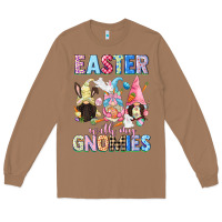 Toasted Coconut Easter with my gnomies  Easter Day Long Sleeve Tee - CowGirlArtShop