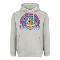 Moon Dust bunny rainbow Heavyweight Hoodie - Artiststas
