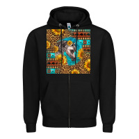Black arabian horse Zipper Hoodie - LillyAllenDesigns