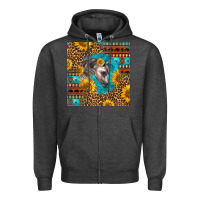 Charcoal Heather arabian horse Zipper Hoodie - LillyAllenDesigns