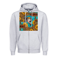 Heather Grey arabian horse Zipper Hoodie - LillyAllenDesigns