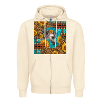 Sandshell arabian horse Zipper Hoodie - LillyAllenDesigns