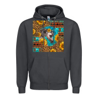 Smoke arabian horse Zipper Hoodie - LillyAllenDesigns