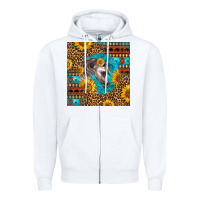 White arabian horse Zipper Hoodie - LillyAllenDesigns