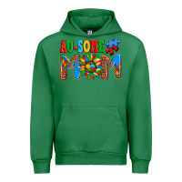 Emerald ausome autism mom Urban Hoodie - AdoDesignShop