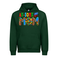 Forest Green ausome autism mom Urban Hoodie - AdoDesignShop