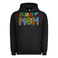 Pigment Black ausome autism mom Urban Hoodie - AdoDesignShop