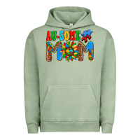 Pigment Oil Green ausome autism mom Urban Hoodie - AdoDesignShop
