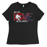 Black For the Love of the Rams Ladies Tee - Bettercallsaul
