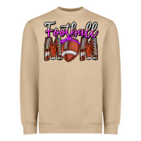 Mushroom Football Mom Heavyweight Sweatshirt - CowhideDigitalArt