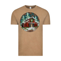 Vintage Coffee Barn Christmas Vintage Tee - RanaPortraitStore